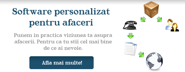 Oferta CRM Solutii software personalizate